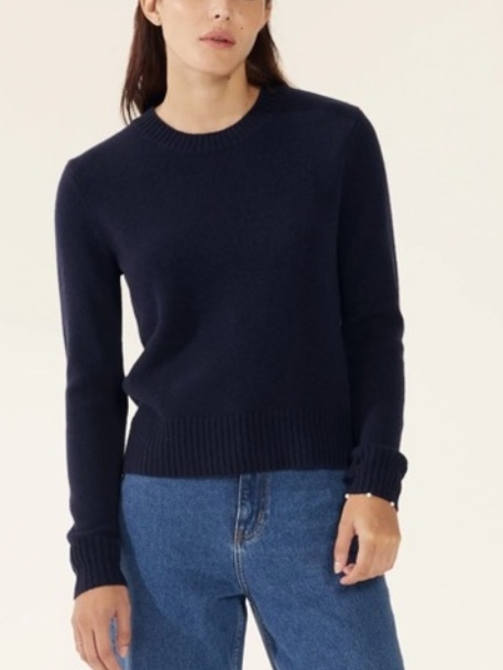 Italic Navy Cashmere Sweater